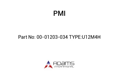00-01203-034 TYPE:U12M4H