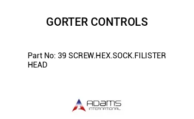 39 SCREW.HEX.SOCK.FILISTER HEAD