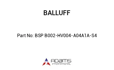 BSP B002-HV004-A04A1A-S4									