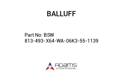 BSW 813-493-X64-WA-06K3-55-1139									