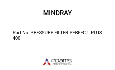 PRESSURE FILTER PERFECT  PLUS 400